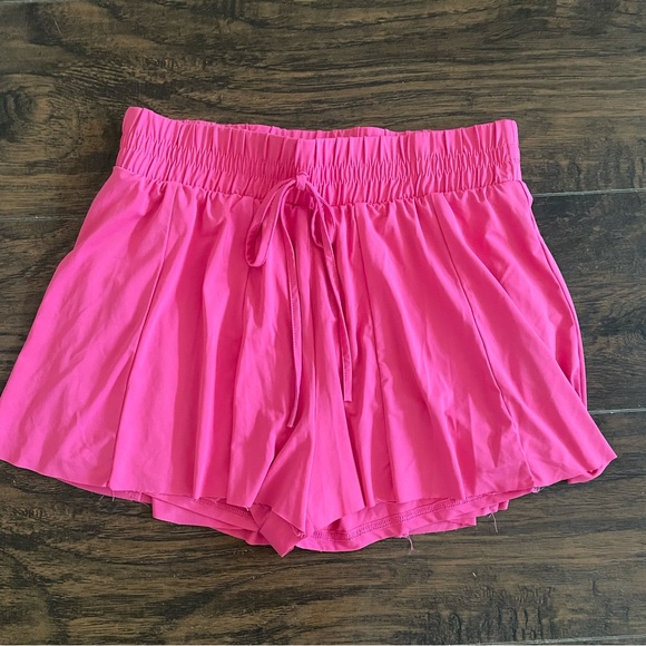 Altar'd State AS revival hot pink size medium althletic flowy shorts - Picture 1 of 4